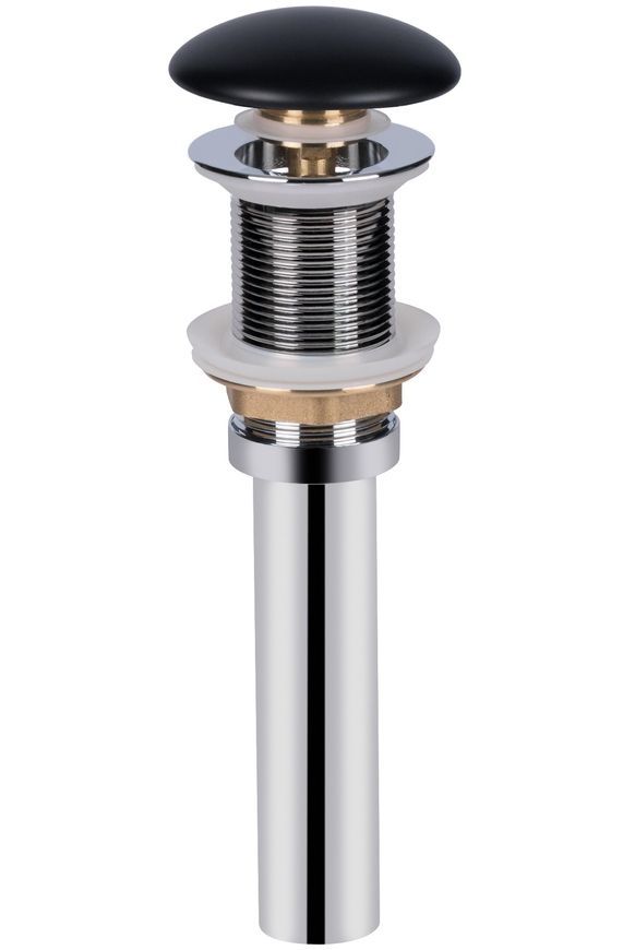 Раковина-чаша QTAP Leo 695х460х115 Matt black з донним клапаном QT1111A089TMB - QT1111A089TMB
