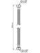 Шланг для подключения воды Thermo Alliance Standart 30 см Nylon 1/2"x1/2" ВВ TAS387W30