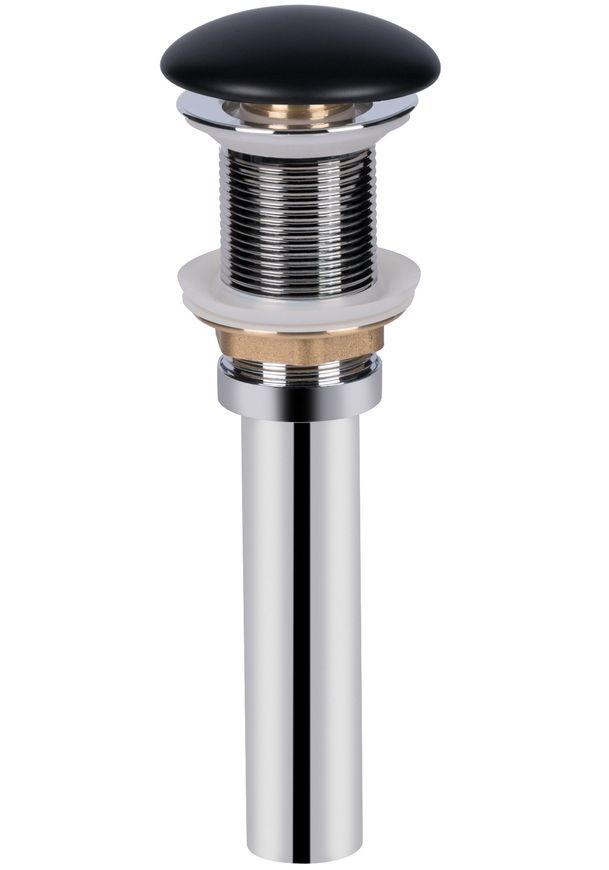 Раковина-чаша QTAP Leo 695х460х115 Matt black з донним клапаном QT1111A089TMB - QT1111A089TMB