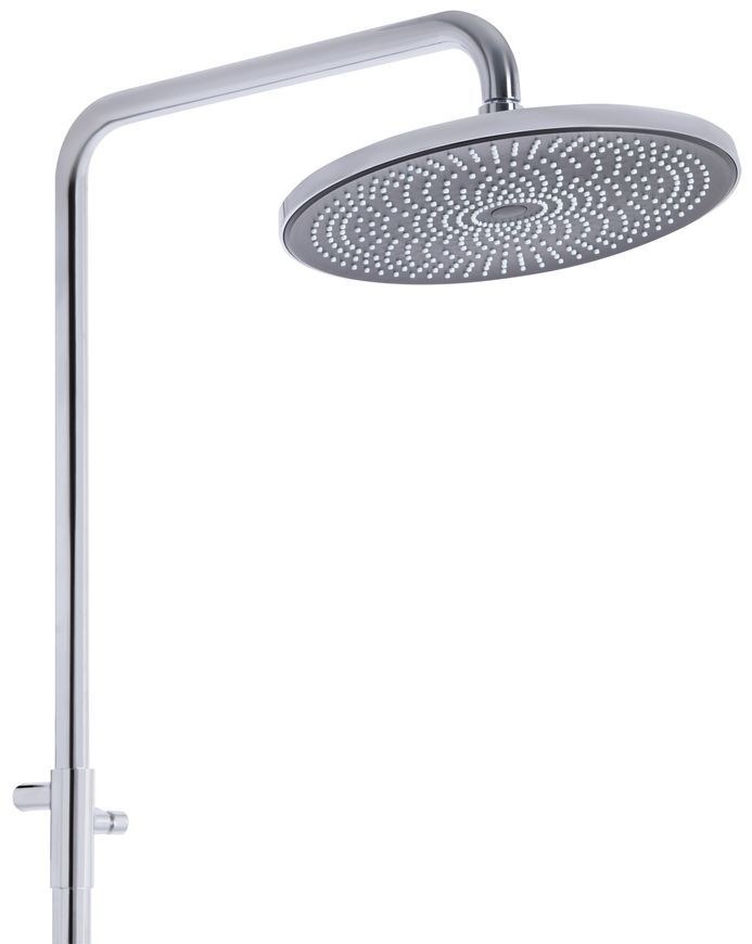 Душова система термостатична Qtap Scorpio з поворотним виливом Chrome QTSCO112CRM45901 - QTSCO112CRM45901