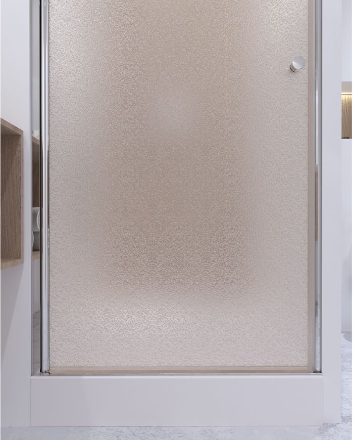 Душевые двери в нишу QTAP PRESTO CRM208.P5 80x185, стекло Pear 5 мм, распашные - PRECRM208P5