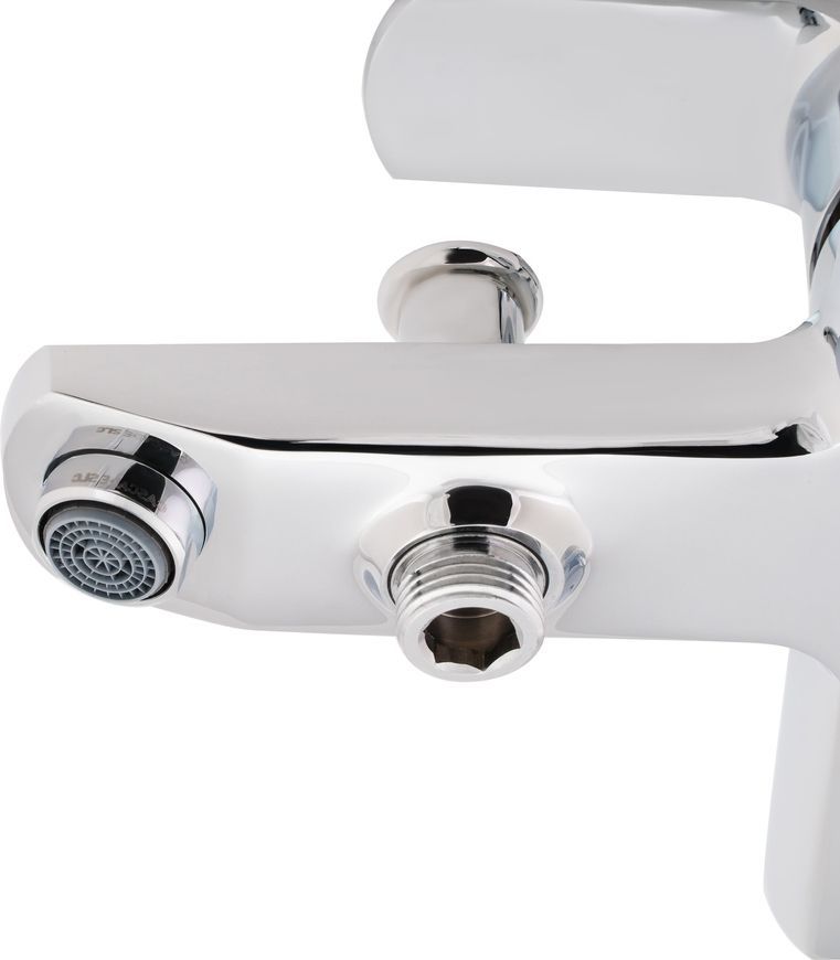 Смеситель для ванны QTAP Lipno 3023101DC с коротким изливом - QTNH3023101DC
