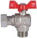 Кран шаровой с накидной гайкой SD FORTE 3/4" ВН для воды угловой SF224W20