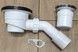 Сифон для душевого поддона McALPINE HC27-CPB 90 мм хром чистка сверху - HC27-CPB - 8