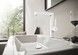 Змішувач для раковини HANSGROHE Finoris 230 Matt White 76060700 білий матовий з донним клапаном push-open - 76060700 - 3