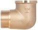 Уголок латунный Thermo Alliance Standart 1"Вх1"Н SD42025