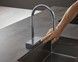 Смеситель для кухонной мойки HANSGROHE Aquno Select M81 170 3jet с вытяжным изливом Sbox 73831000 хром - 73831000 - 23