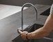 Смеситель для кухонной мойки HANSGROHE Aquno Select M81 170 3jet с вытяжным изливом Sbox 73831000 хром - 73831000 - 21
