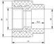 Муфта PPR BLUE OCEAN 25х1/2" ВР BOIAXX2501XXX - BOIAXX2501XXX - 2