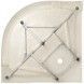 Душевой бокс TANI SB90x90.SAT.LOW.FR низкий поддон, стекло Frost 4 мм, стенки WHI LTSB9090SATLOWFR - LTSB9090SATLOWFR - 13