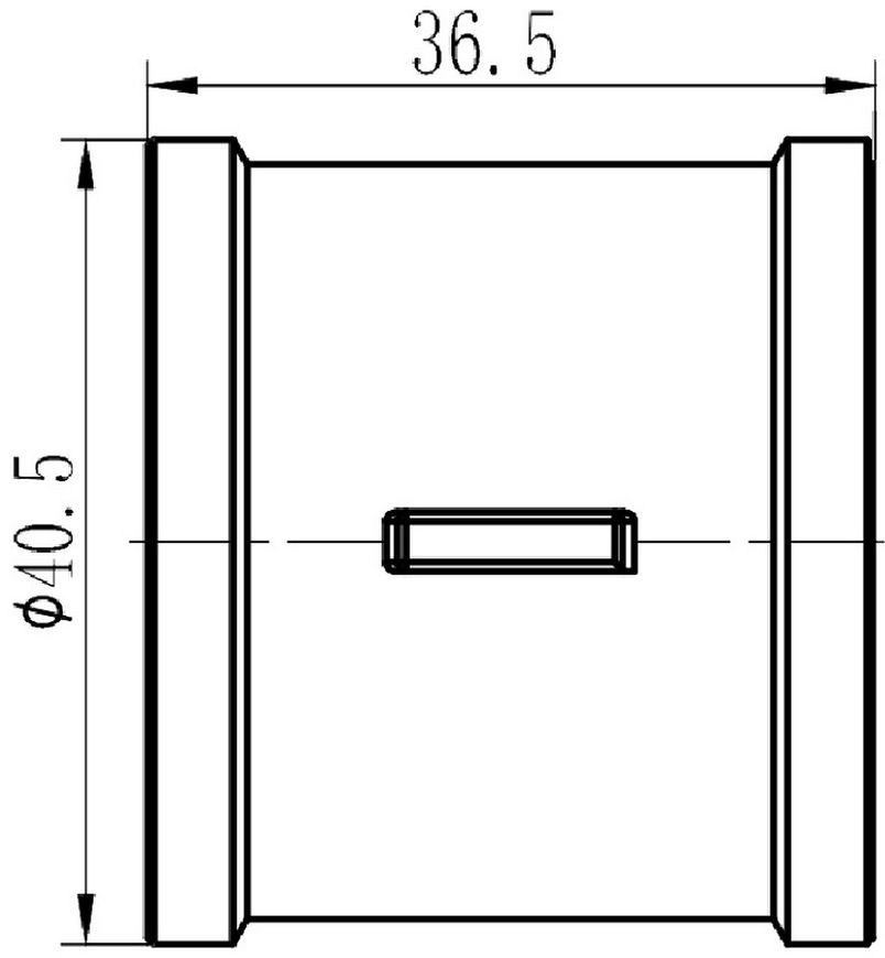 Муфта латунна SD Forte 1"х1" рівнопрохідна нікельована SF35625
