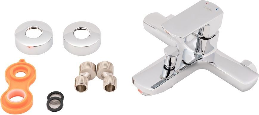 Смеситель для ванны QTAP Lipno 3023101DC с коротким изливом - QTNH3023101DC