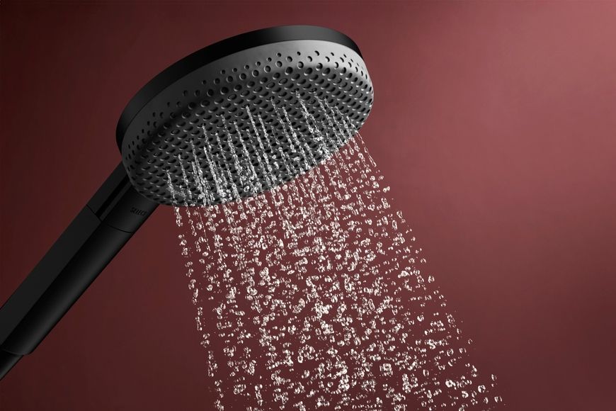 Ручний душ HANSGROHE Raindance Alive Select S 125 3jet Matt Black 24500670 чорний - 24500670