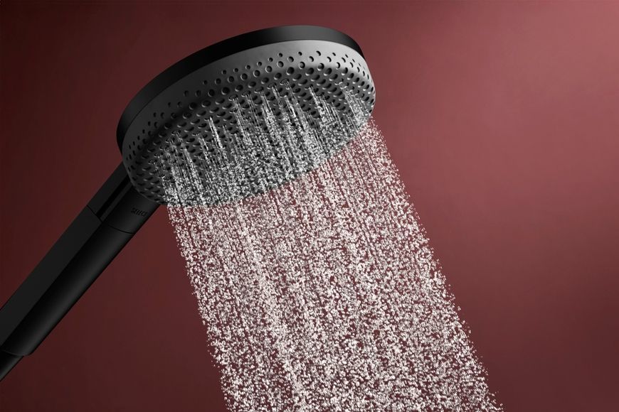 Ручний душ HANSGROHE Raindance Alive Select S 125 3jet Matt Black 24500670 чорний - 24500670