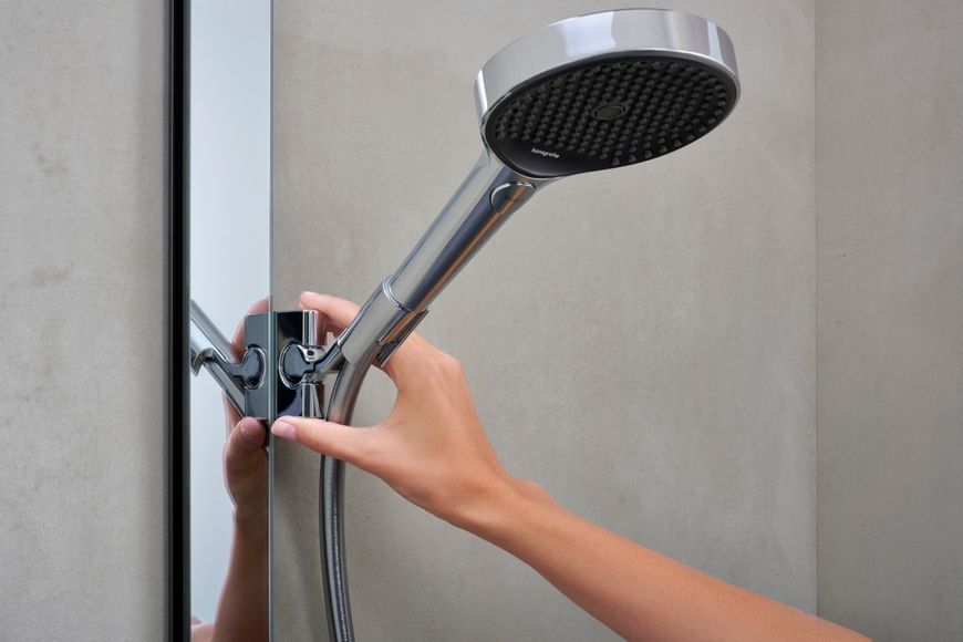 Душевая система HANSGROHE Rainfinity Showerpipe 360 1jet с термостатом ShowerTablet 350 Chrome 26853000 хром - 26853000