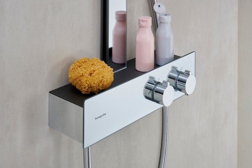 Душевая система HANSGROHE Rainfinity Showerpipe 360 1jet с термостатом ShowerTablet 350 Chrome 26853000 хром - 26853000