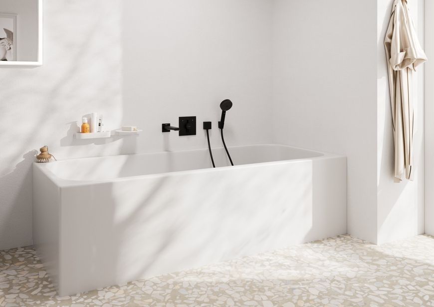 Излив для ванны HANSGROHE Tecturis E Matt Black 73410670 черный матовый - 73410670