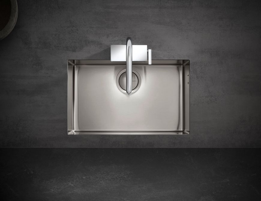 Смеситель для кухонной мойки HANSGROHE Aquno Select M81 170 3jet с вытяжным изливом Sbox 73831000 хром - 73831000