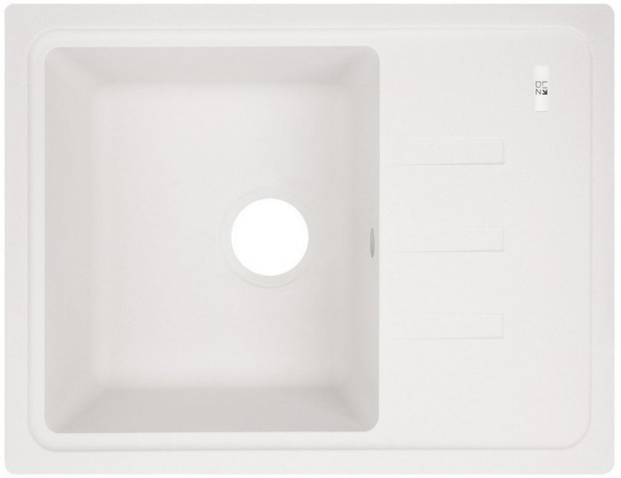 Кухонна мийка LIDZ 620x435/200 WHI-01 (LIDZWHI01620435200) - LIDZWHI01620435200
