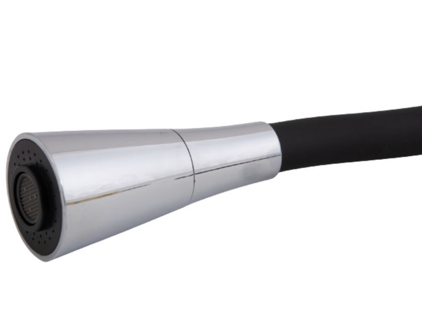 Смеситель для кухни Lidz Tani 008F3 с гибким изливом Black/Chrome LDTAN008F3BCR39484 - LDTAN008F3BCR39484