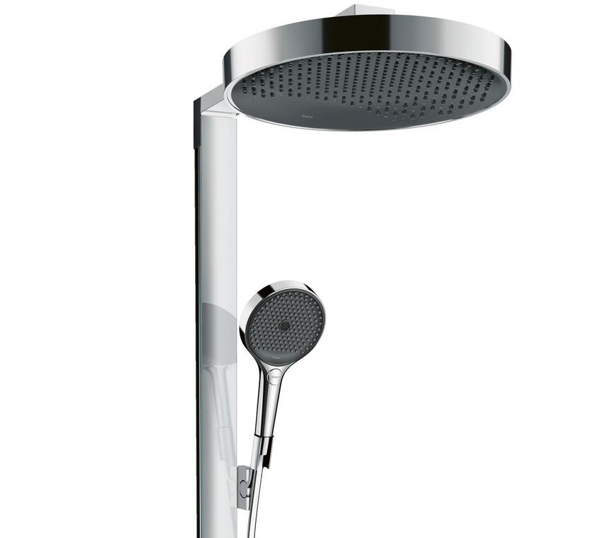 Душевая система HANSGROHE Rainfinity Showerpipe 360 1jet с термостатом ShowerTablet 350 Chrome 26853000 хром - 26853000