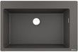 Кухонна мийка HANSGROHE S510-F660 77х51 Stonegrey сірий камінь 43313290