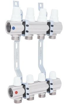 Коллектор ICMA 1" 4 выхода, без расходомера №K005 - 87K005PJ06