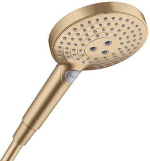 Ручной душ HANSGROHE Raindance Select S 120 3jet Brushed Bronze 26530140 бронза - 26530140
