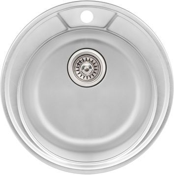 Кухонная мойка QTAP D490 Micro Decor 0,8 мм (180) - QTD490MICDEC08