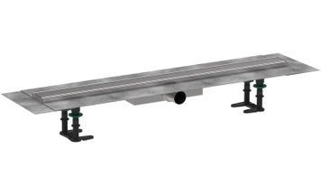 Трап душевой HANSGROHE RainDrain Compact 800 мм Brushed Stainless Steel 56166800 нержавеющая сталь - 56166800