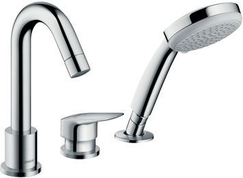 Смеситель на борт ванны HANSGROHE Logis на 3 отверстия 71313000 - 71313000