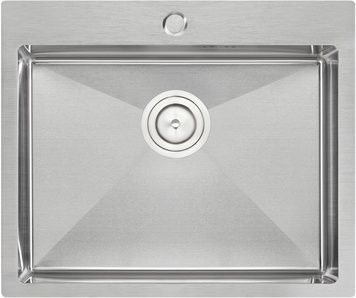 Кухонна мийка інтегрована QTAP D6050 2,7/1,0 мм Satin - QTD605010