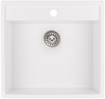 Кухонна мийка QTAP CS 5250 White (QT5250WHI650) - QT5250WHI650