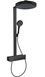 Душова система HANSGROHE Rainfinity Showerpipe 360 1jet з термостатом ShowerTablet 350 Matt Black 26853670 чорна матова - 26853670 - 1