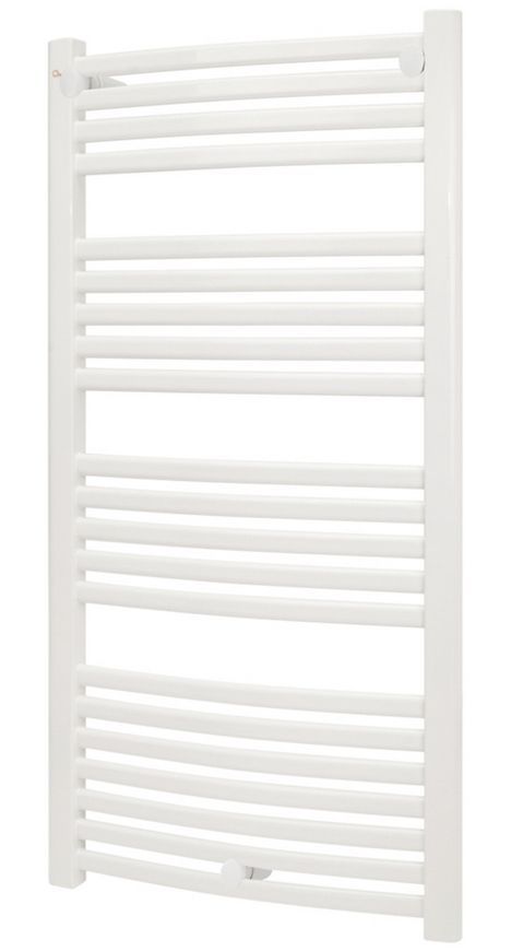 Полотенцесушитель водяной QTAP Dias (WHI) P21 1200x600 HY белый - QTDIASWHIP211200600HY