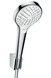 Душовий набір HANSGROHE Croma Select S 110 Vario 3jet шланг 125 см Chrome/White 26421400 хром/білий - 26421400 - 1