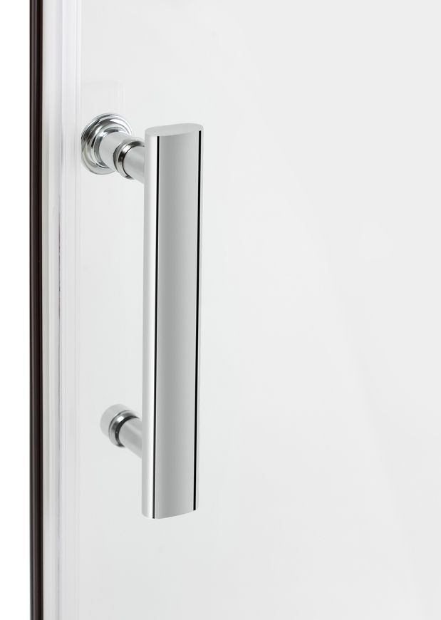 Душові двері LIDZ ŻYCIE 90x185, скло прозоре 5 мм, розсувні - LZSD90185CRMTR
