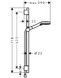 Душевой набор HANSGROHE Vernis Blend Vario 100 EcoSmart S Puro 65 cm 26423670 черный матовый - 26423670 - 2