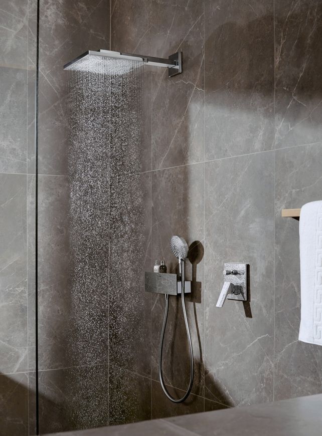 Верхній душ з тримачем HANSGROHE Raindance E 300 1jet Chrome 26238000 хром - 26238000