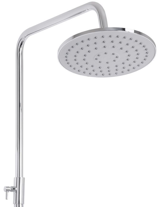 Душова система Lidz Latwa 1031 на три споживача (з виливом) Chrome LDLAT1031CRM48993 - LDLAT1031CRM48993