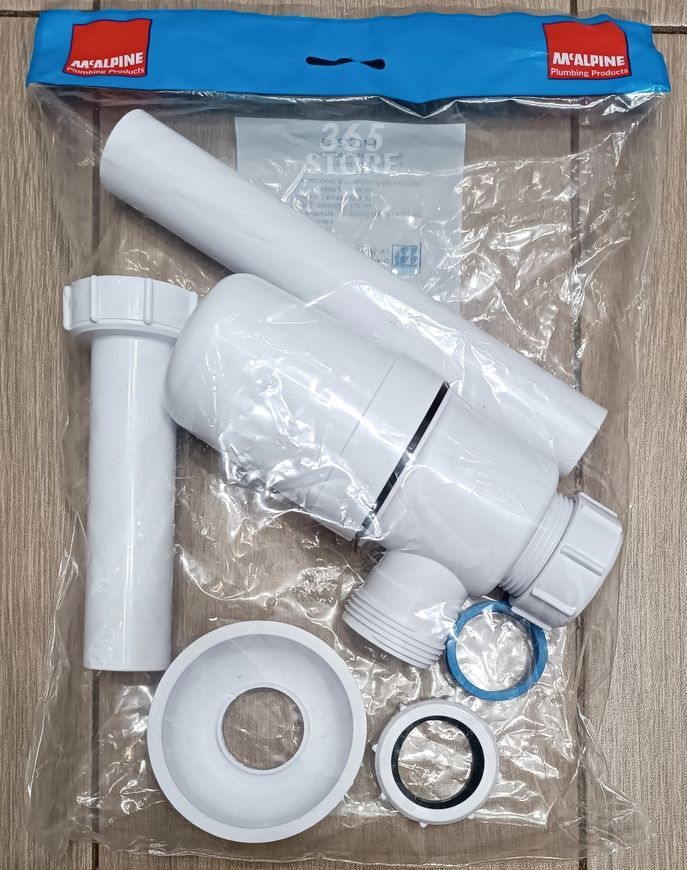 Сифон для умывальника McALPINE 1 1/4&Prime; x 32 мм HC2-J (HC2J) - HC2J