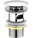Донный клапан IMPRESE BRENTA ZMK071901500 хром для раковины 1 1/4" с переливом - ZMK071901500 - 1