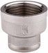 Муфта латунна SD Forte 1"х1/2" редукційна нікельована SF3572515