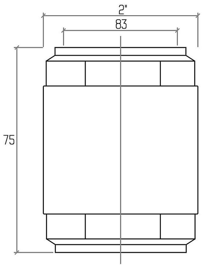 Обратный клапан RASTELLI 2" Арт. 480VM - RAS480VM050
