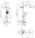 Душова система Kroner Element 211318-3801 на 3 споживача, з виливом, латунь, чорний CV036836 - Element 211318-3801 - 2