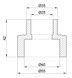 Муфта PPR ALFA PLAST 40х25 - APREDU4025X - 2