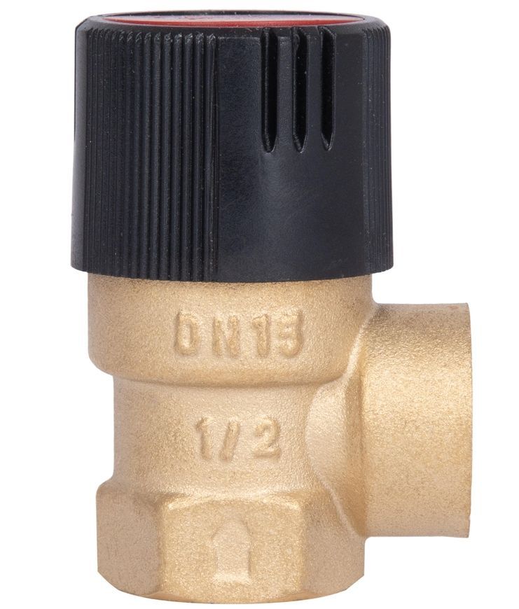 Предохранительный клапан Thermo Alliance Standart 1/2" ВР 6,0 бар латунь SD2446 - SD2446