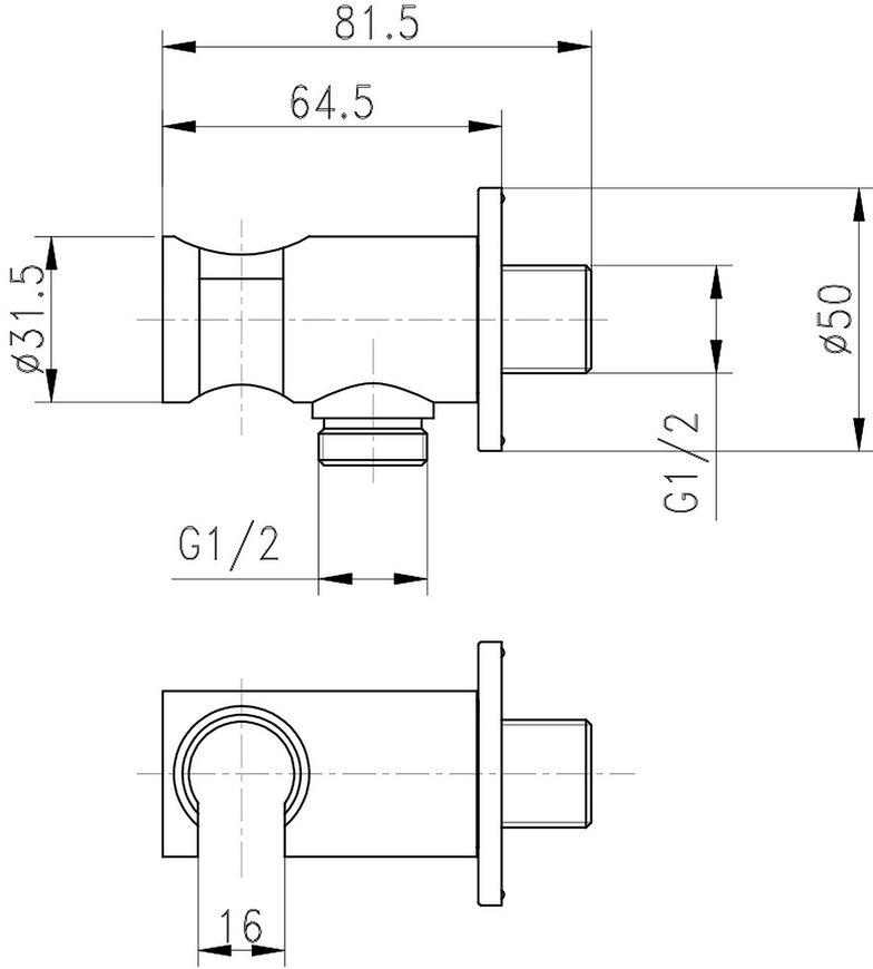 Набір змішувачів QTAP 5 в 1 Vlasta: змішувач для умивальника та душу з душовим гарнітуром хром QTVL1028H102C45503