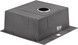 Кухонна мийка інтегрована QTAP D5050 Satin 2,7/1,0 мм - QTD505010 - 5