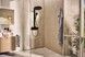 Душова система HANSGROHE Rainfinity Showerpipe 360 1jet з термостатом ShowerTablet 350 Matt Black 26853670 чорна матова - 26853670 - 10